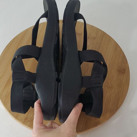 Chaco Men\'s Black ZCloud Sport Sandals Size 12 main image 4